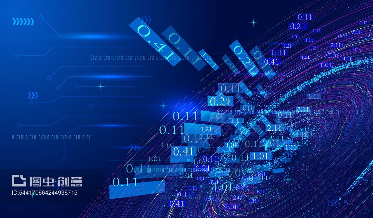 宇宙漩渦、動態(tài)粒子、數(shù)據(jù)構(gòu)建網(wǎng)絡(luò)科技大數(shù)據(jù)背景